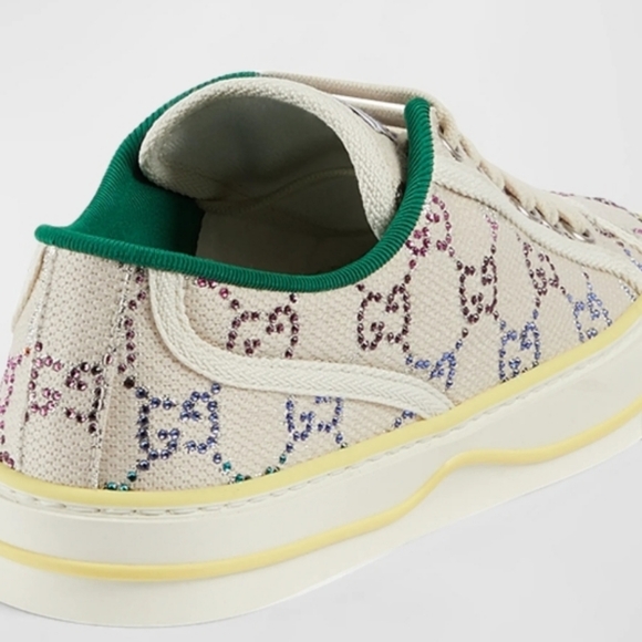 Reserved listing Gucci Crystal Sneakers - Picture 4 of 9